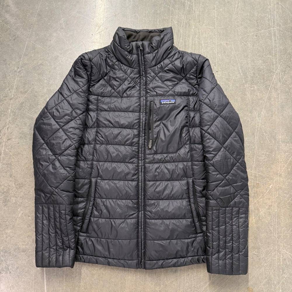 Patagonia Nano Puff Jacket Womens Medium Black Quilted Insulated Puffer 84217
